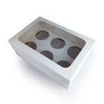 Caja con visor para 6 Muffins