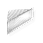 Contenedor triangulo para sándwich