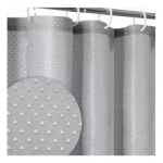 Cortina de baño tela polyester diamante