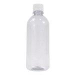 Botella 500 ml transparente x100