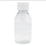 Frasco transparente pvc 100ml
