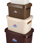 Cesto Rattan N°1 con tapa.